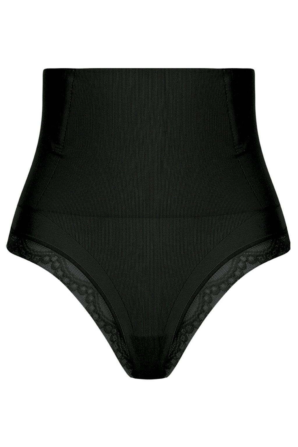 Loola Slim Skin Compression Corset Seamless Lace Thong Panties