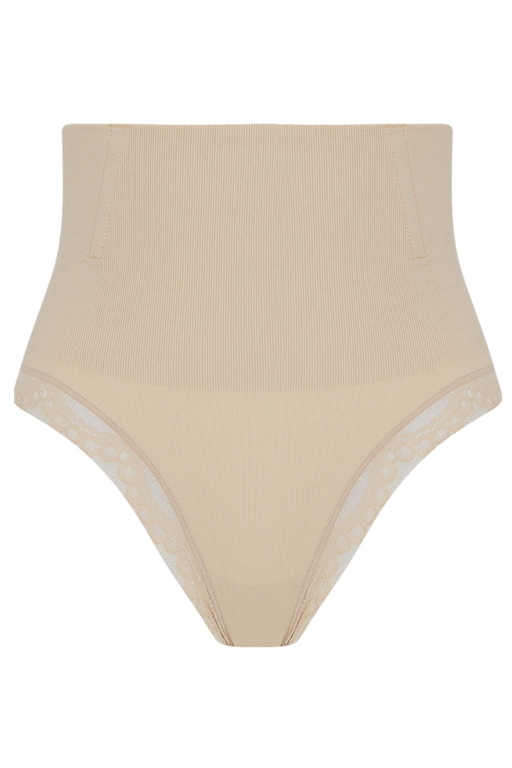 Loola Slim High Skin Compression Corset Seamless Lace Panties