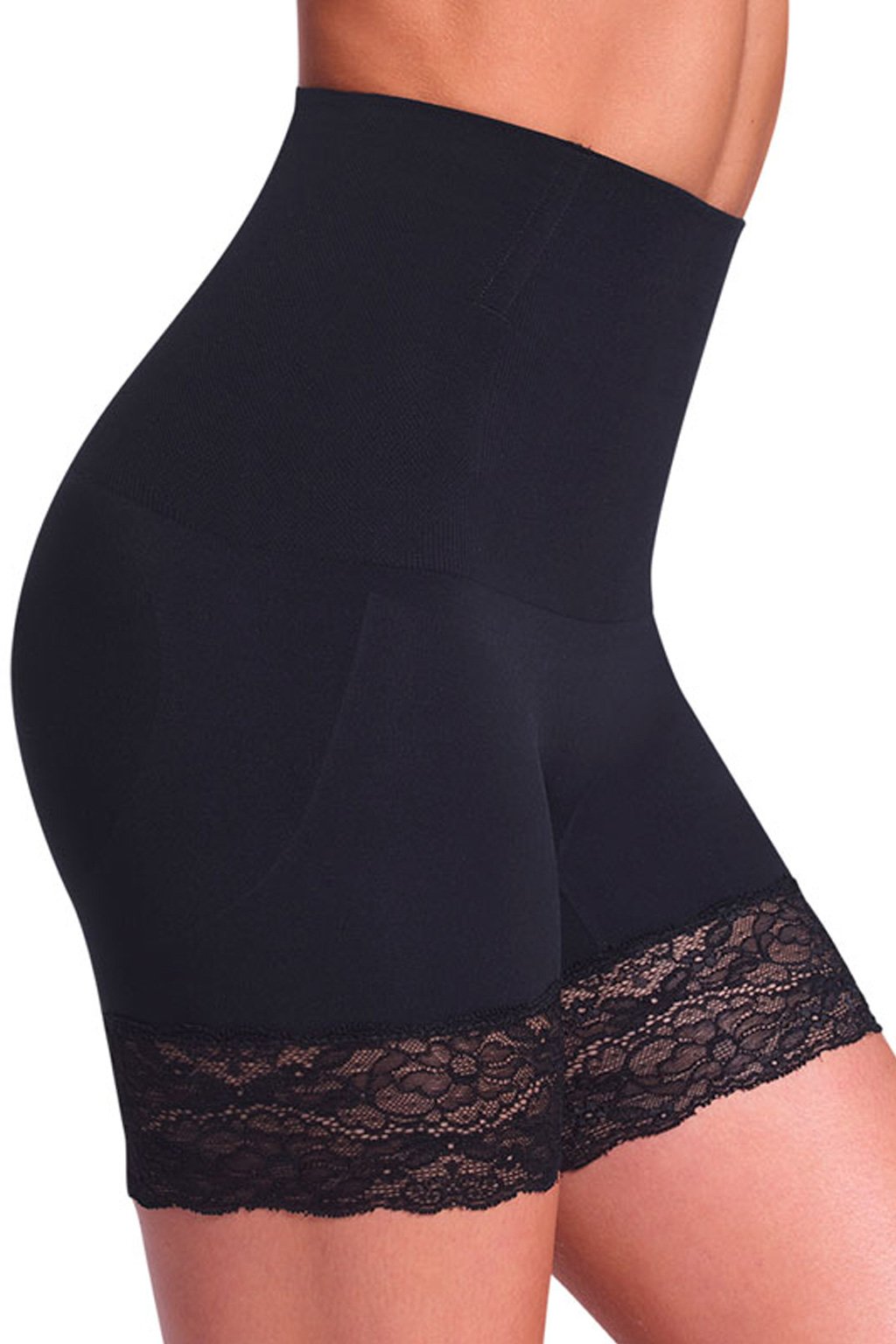 Loola Slim Skin Compression Corset Seamless Lace Short
