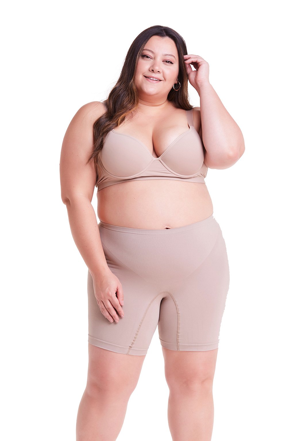 Loola Plus Size Super Comfort Shapewear Corset Bermuda