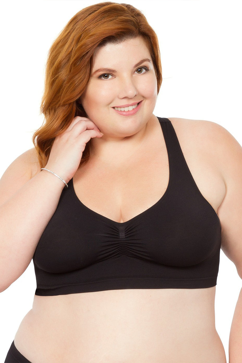 Loola Plus Size Top Control Support Bra