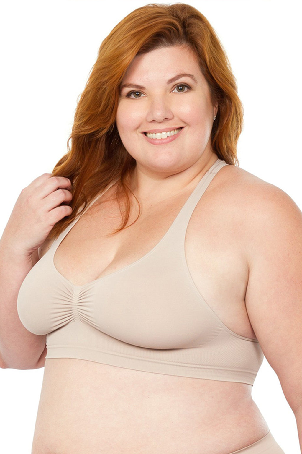 Loola Plus Size Top Control Support Bra