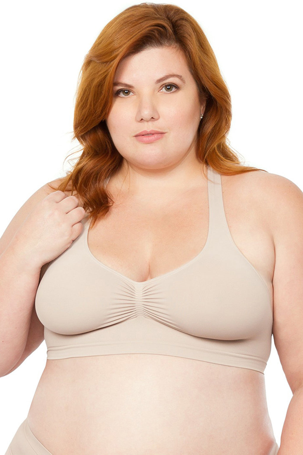 Loola Plus Size Top Control Support Bra